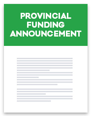 Portage Fieldhouse - Provincial Funding Announcement